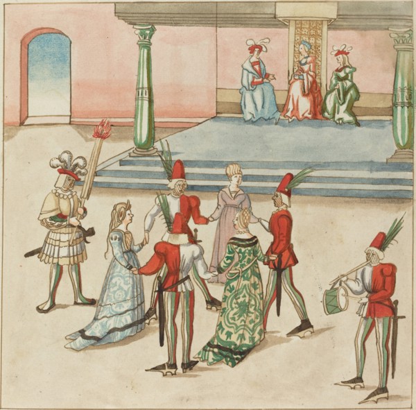 Masquerade, c. 1515.