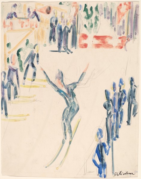 Ski Jumper, c. 1936.
