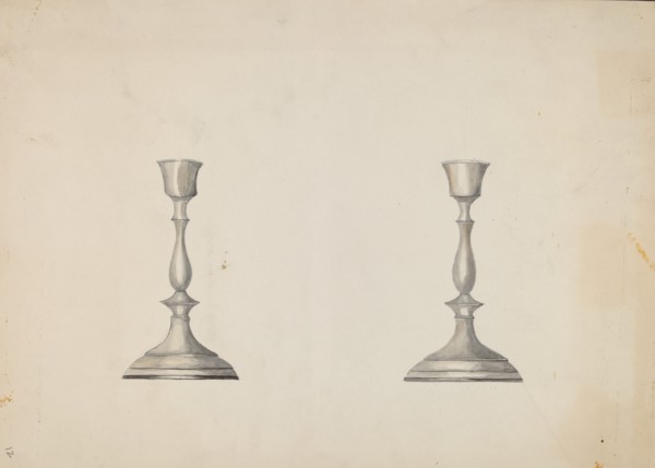 Candlestick, c. 1937.
