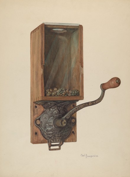 Coffee Mill, c. 1940.