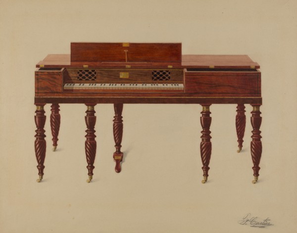Piano Forte, c. 1936.