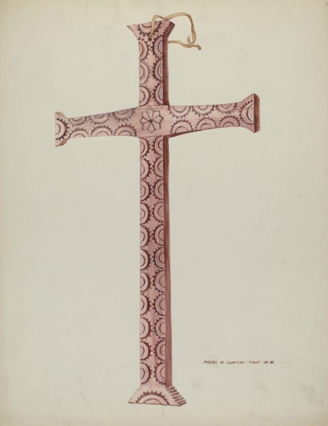 Cedar Cross, c. 1937.