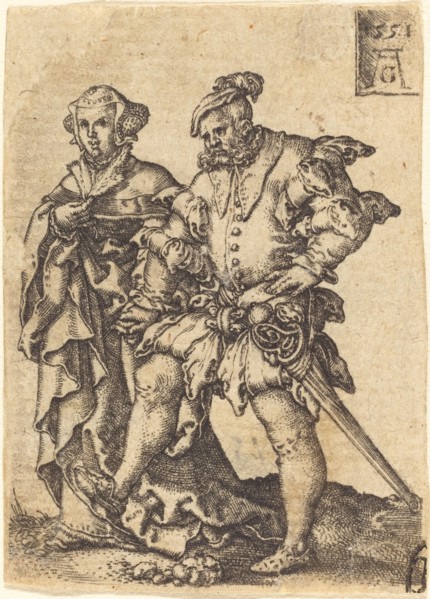 Dancing Couple, 1551.