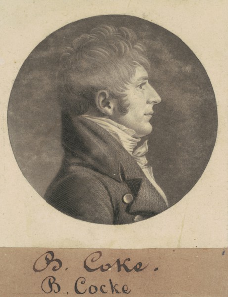 Benjamin Cocke, 1805.