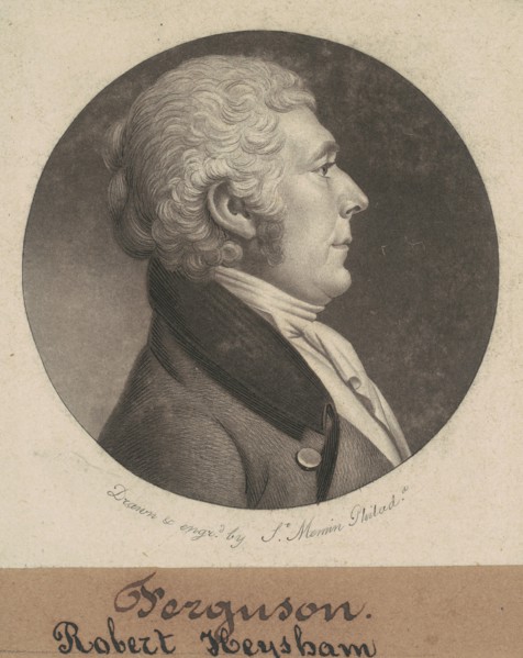 Robert Heysham, 1802.