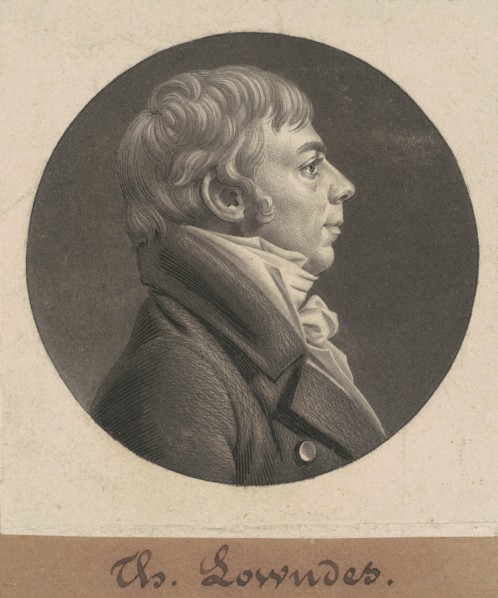 Thomas Lowndes, 1805.