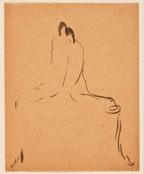 Two Figures, c. 1908.