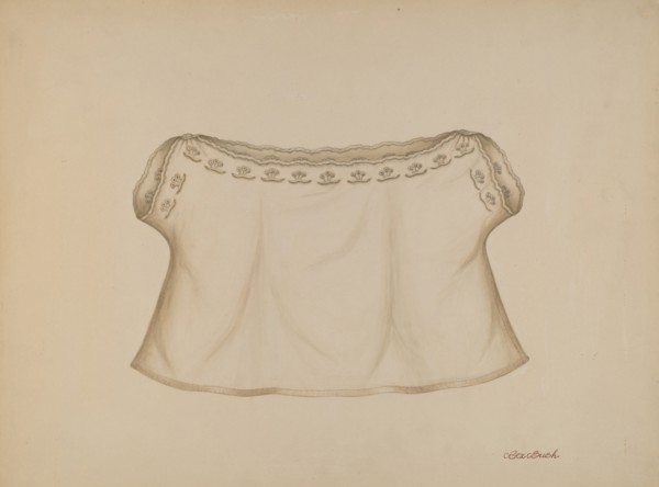Baby's Shirt, c. 1938.
