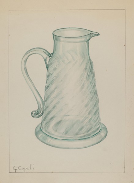 Molasses Jug, c. 1937.