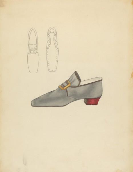 Man's Shoe, 1935/1942.