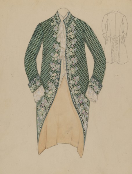 Man's Coat, 1935/1942.