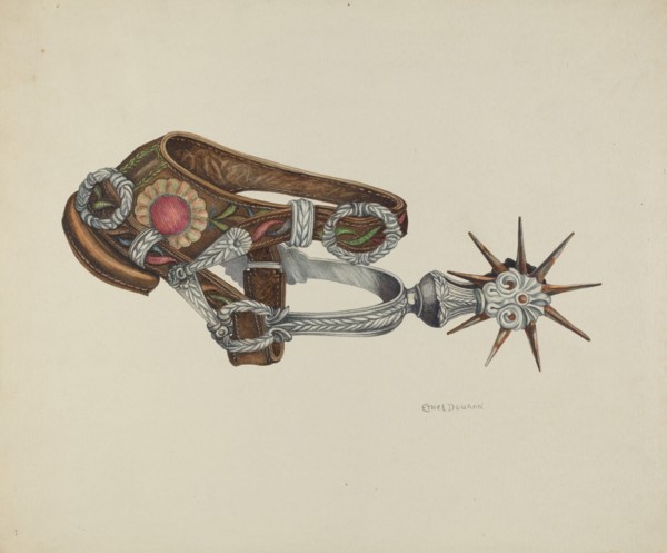 Woman's Spur, c. 1940.