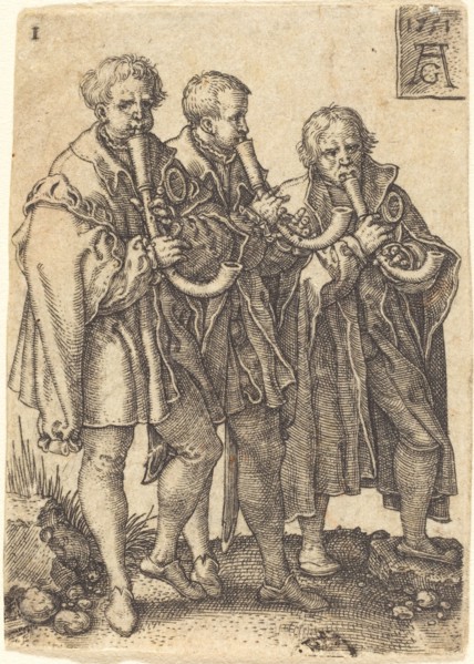 Three Musicians, 1551.