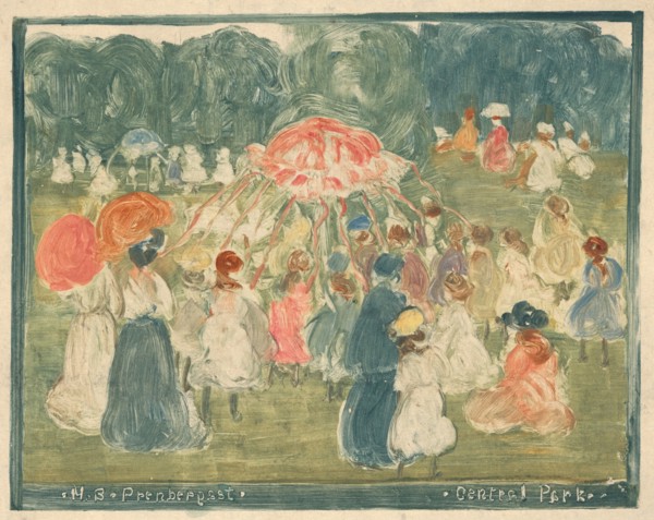Central Park, c. 1901.