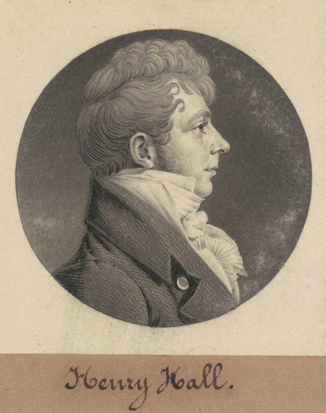 Henry Hall, 1808-1809.