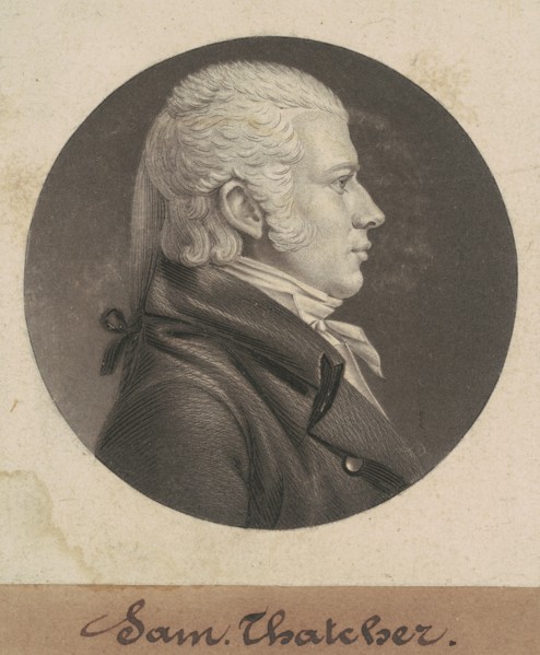 Samuel Thatcher, 1805.
