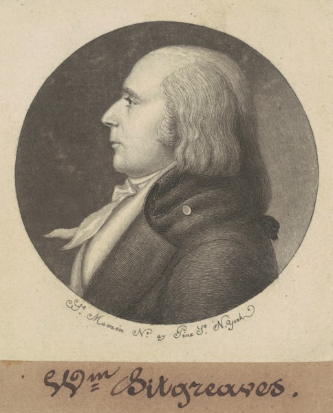 John Sitgreaves, 1798.