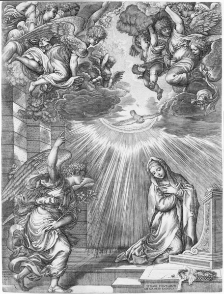The Annunciation, 1537.