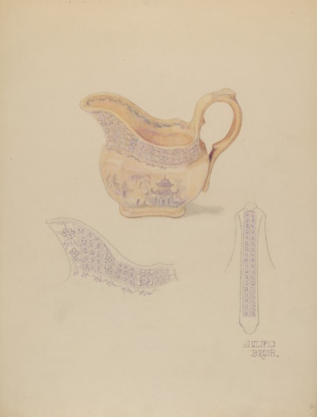 Cream Pitcher, c. 1936.