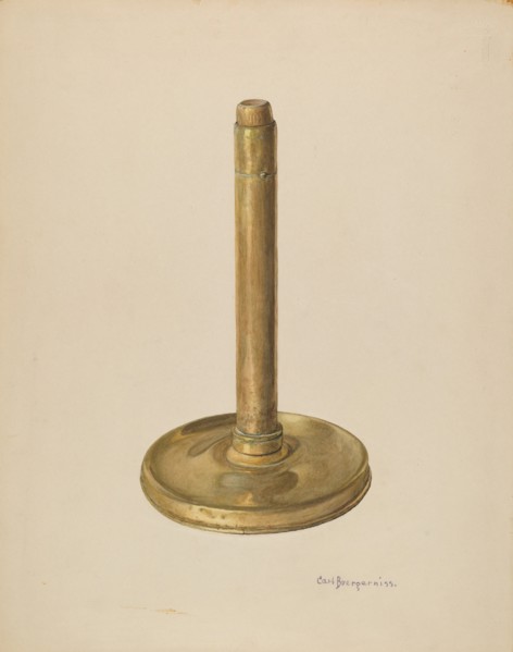 Candlestick, 1935/1942.