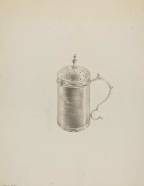 Silver Caster, c. 1938.