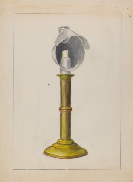 Candlestick, 1935/1942.