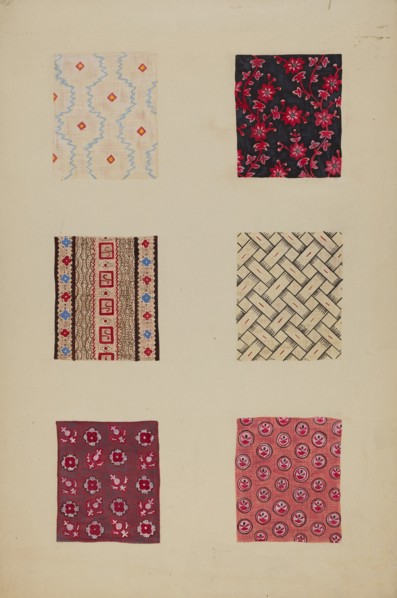 Quilt Patches, c. 1938.