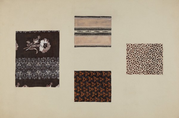 Quilt Patches, c. 1938.
