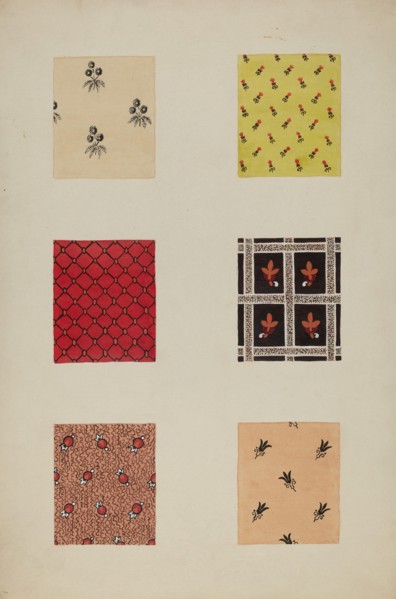 Quilt Patches, c. 1938.