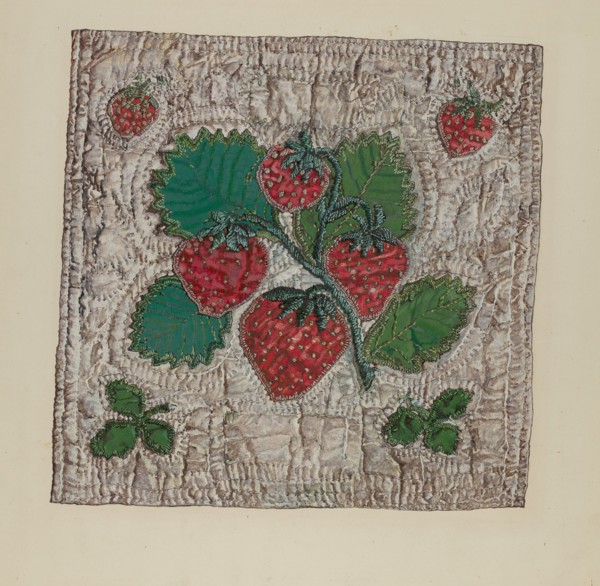 Quilt Block, 1935/1942.