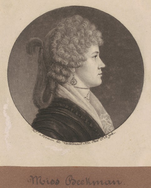 Ann Beekman, 1796-1797.