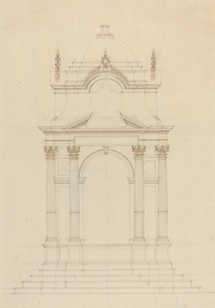 Design for a Baldaquin.