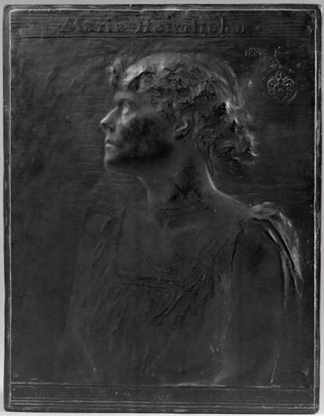 Marie Heimlicher, 1884.