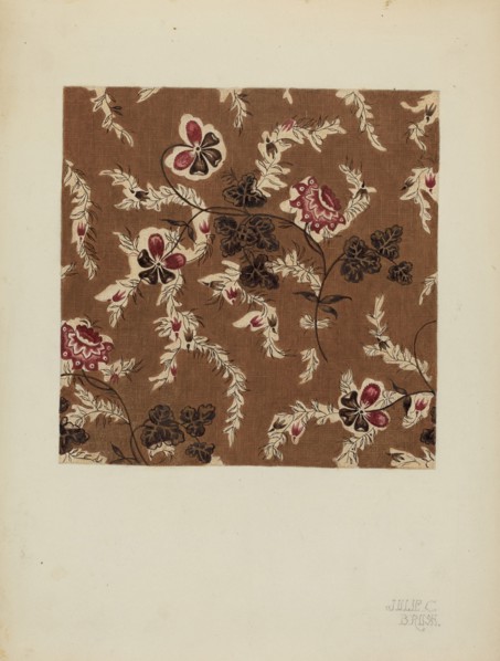 Printed Cotton, c. 1942.