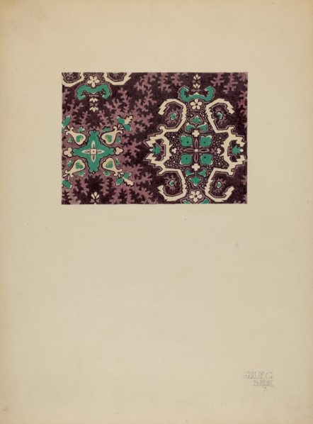 Printed Cotton, c. 1937.