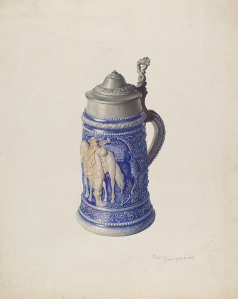 Stone Beer Mug, c. 1939.