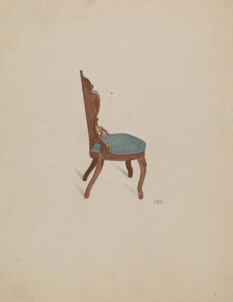 Rosewood Chair, c. 1936.