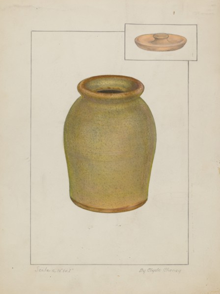 Preserve Jar, 1935/1942.