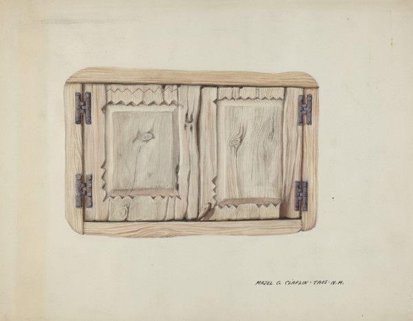 Two Wall Doors, c. 1937.