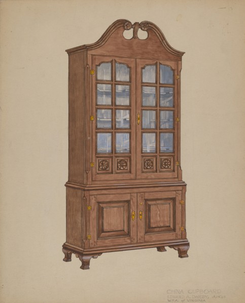 China Cupboard, c. 1939.