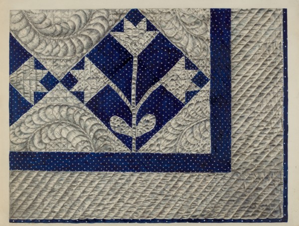 Cotton Quilt, 1935/1942.