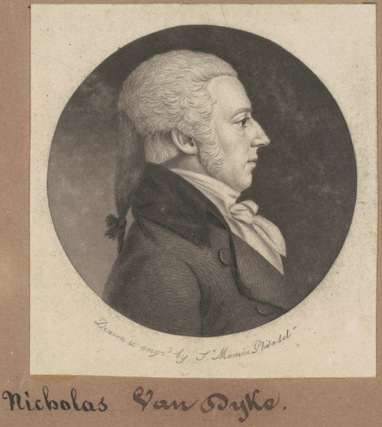 Nicholas Van Dyke, 1802.
