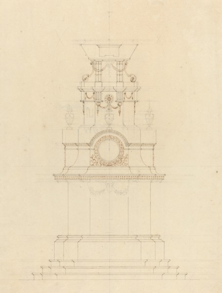 Design for a Catafalque.