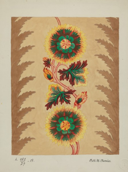 Quilt (Section), c. 1936.