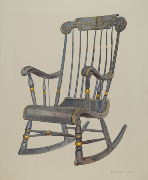 Rocking Chair, 1935/1942.