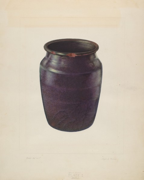 Earthen Churn, 1935/1942.