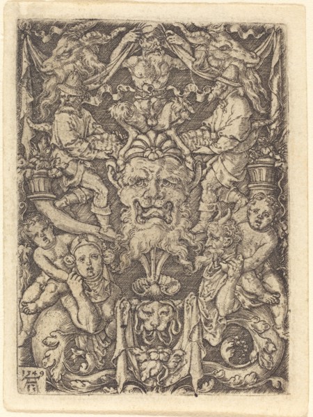 Ornament with Mask, 1549.