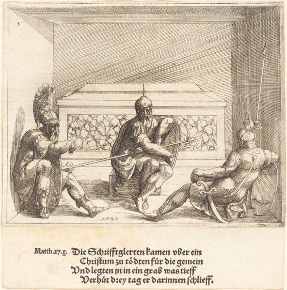 Christ in the Tomb, 1548.