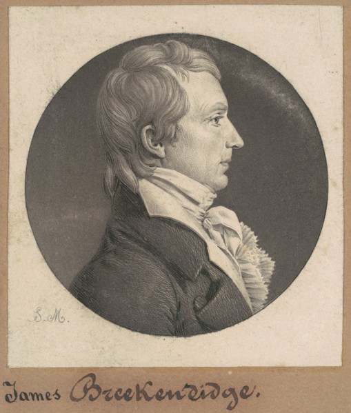 James Breckinridge, 1808.