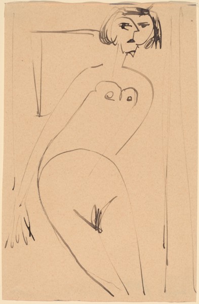 Nude, early 20th century,